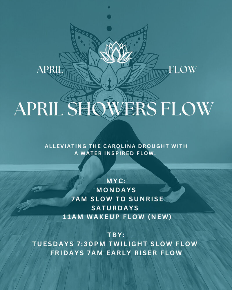 April Flow: April Showers Flow flyer
